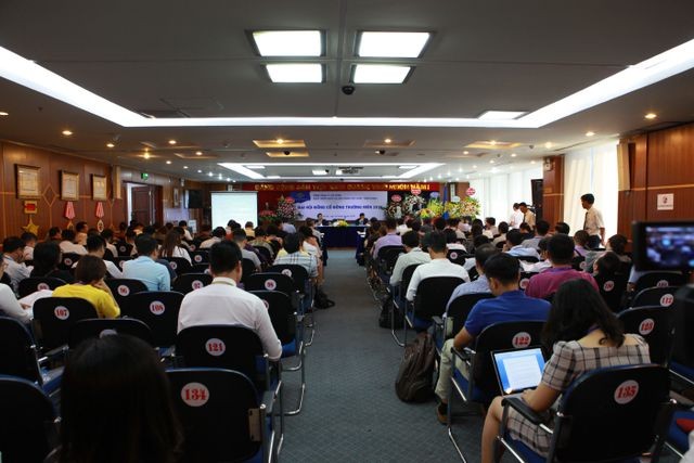 ĐHCĐ Vinaconex: 'Không có chuyện tiền từ Vinaconex chảy về An Quý Hưng...nếu làm sai tôi sẵn sàng đi tù' ảnh 1