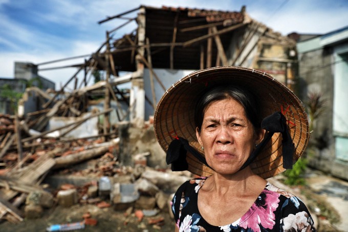 'Rốn lũ' Bình Định sau bão ảnh 2