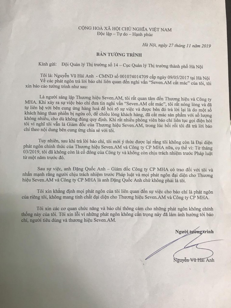 SEVEN.am cắt mác Trung Quốc: Có dấu hiệu bảo kê? ảnh 1