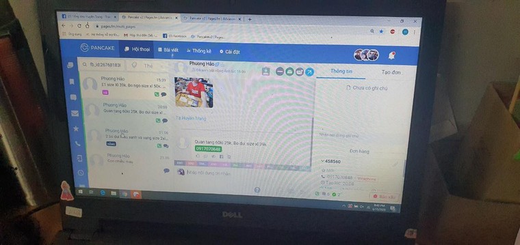QLTT Hà Nội 'đột kích' cơ sở lớn chuyên kinh doanh hàng giả qua facebook ảnh 4