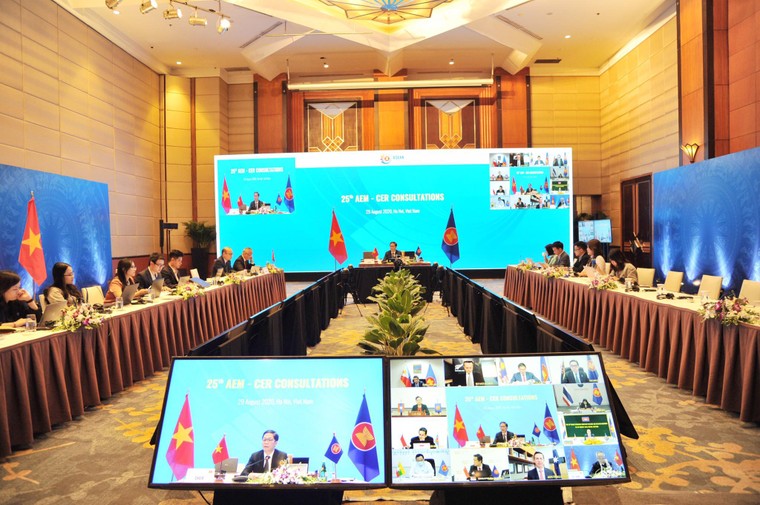 ASEAN cùng Australia và New Zealand cam kết mở cửa thị trường thương mại và đầu tư ứng phó đại dịch COVID-19 ảnh 3