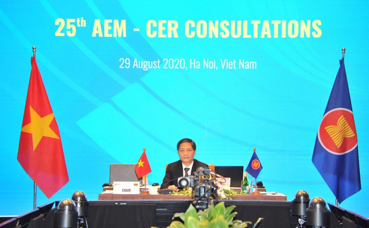 ASEAN cùng Australia và New Zealand cam kết mở cửa thị trường thương mại và đầu tư ứng phó đại dịch COVID-19 ảnh 1