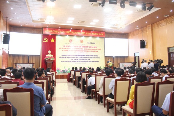 Samsung hợp tác thúc đẩy phát triển công nghiệp hỗ trợ ảnh 2