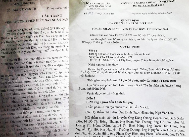 Vụ ‘Bị truy tố dù tự vệ chính đáng gây thương tật… 1%’: Thay đổi cáo trạng vẫn khởi tố ảnh 1