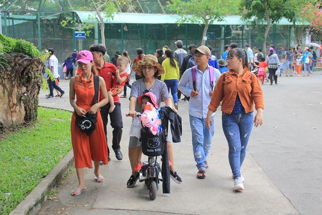 Người dân Sài Gòn mắc võng, nấu ăn trong Thảo Cầm Viên ảnh 5