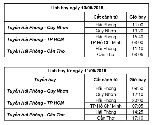 Bamboo Airways khai trương 3 đường bay đến Hải Phòng đầu tháng 5/2019 ảnh 1