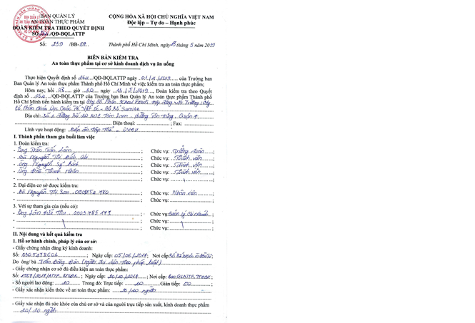 Vụ suất ăn trưa ở trường quốc tế có giòi: Thanh tra đột xuất cơ sở ảnh 1