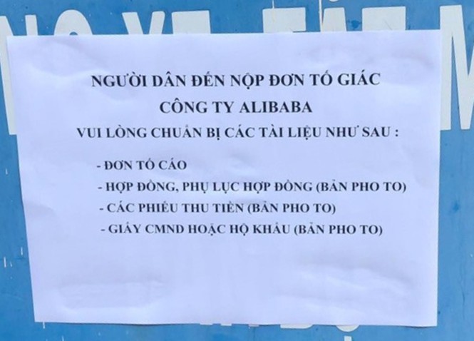 Hàng trăm khách hàng đến công an tố cáo công ty Alibaba lừa đảo ảnh 2