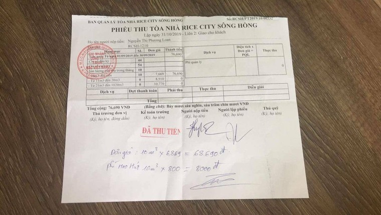 Chung cư Rice City sông Hồng: Cư dân về ở 1 năm vẫn chưa có bể xử lý nước thải ảnh 3