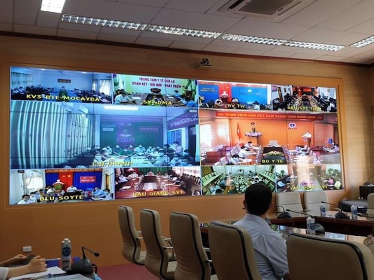 Bộ Y tế tập huấn 700 điểm cầu về tiêm chủng vắc xin COVID-19 ảnh 1