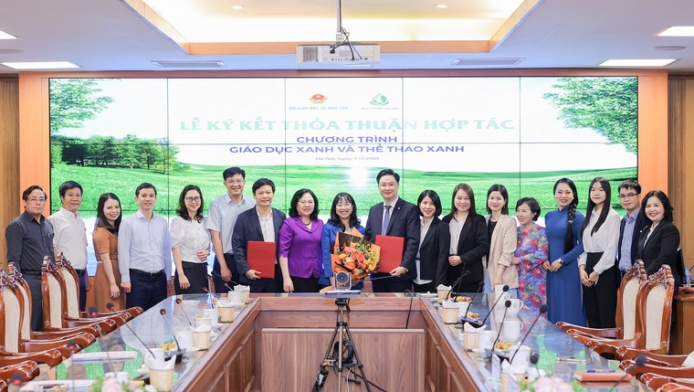 Bộ GD-ĐT đồng hành cùng Vingroup triển khai chương trình giáo dục xanh và thể thao xanh ảnh 3