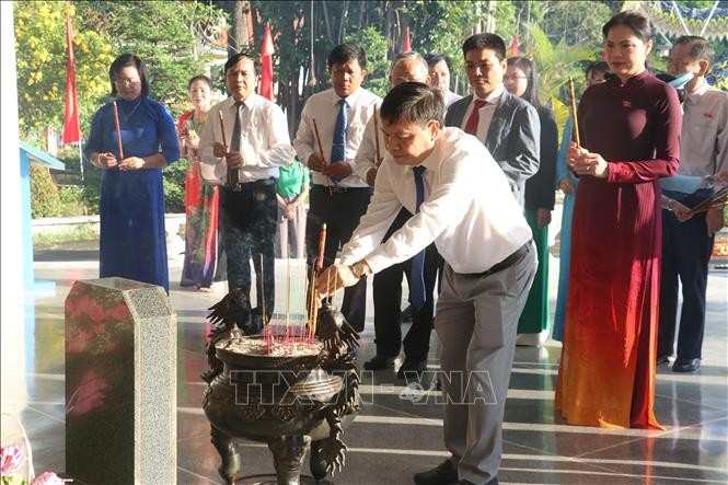 Đồng Tháp: Tổ chức trang trọng lễ giỗ lần thứ 94 cụ Phó bảng Nguyễn Sinh Sắc ảnh 1