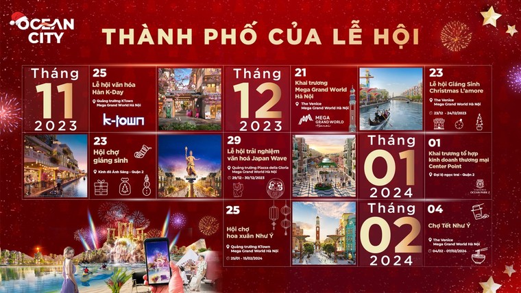 Du lịch Thủ đô bùng nổ với chuỗi lễ hội ‘bom tấn’ tại Ocean City dịp cuối năm ảnh 1