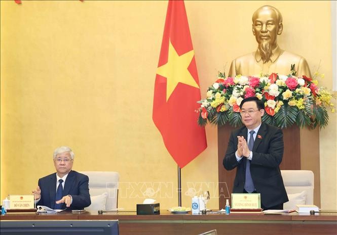 Chủ tịch Quốc hội Vương Đình Huệ: Đổi mới, góp phần phát huy dân chủ, tạo đồng thuận xã hội ảnh 1