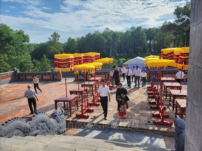 Khánh thành dự án Bảo tồn tu bổ Lăng mộ Nghi Thiên Chương Hoàng hậu Từ Dũ ảnh 3