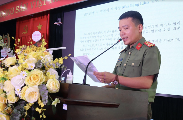 Thí điểm mô hình phong trào toàn dân bảo vệ ANTQ có sự tham gia của cộng đồng người Hàn Quốc ảnh 1