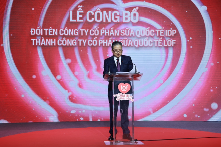 Công ty CP Sữa Quốc tế IDP công bố đổi tên thành LOF, cam kết tạo giá trị với tình yêu thương ảnh 1