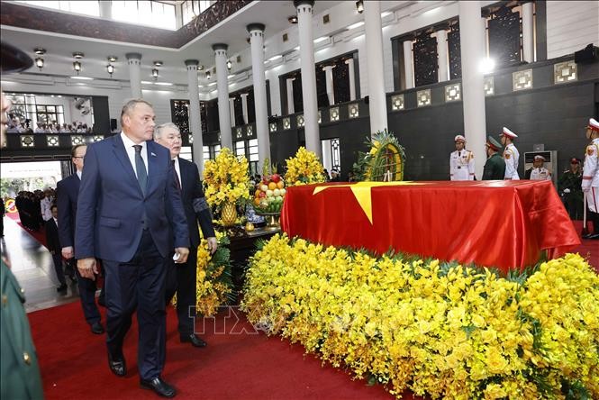 Đoàn đại biểu Liên bang Nga viếng Tổng Bí thư Nguyễn Phú Trọng ảnh 3