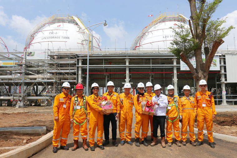 PV GAS đưa vào hoạt động 3 bồn chứa LPG tại Kho cảng PV GAS Vũng Tàu ảnh 2