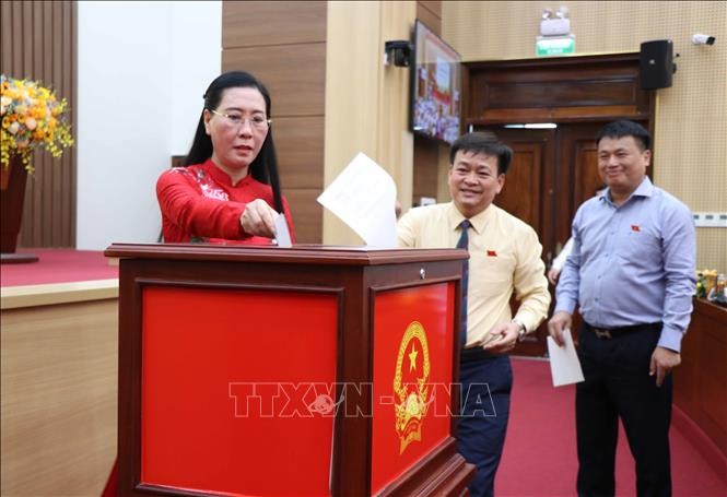 Ông Nguyễn Hoàng Giang được bầu giữ chức Chủ tịch Ủy ban nhân dân tỉnh Quảng Ngãi ảnh 1