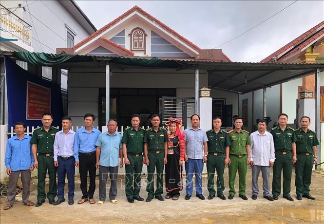 Lai Châu: Bàn giao “Nhà đồng đội” cho chiến sĩ Biên phòng có hoàn cảnh khó khăn ảnh 1