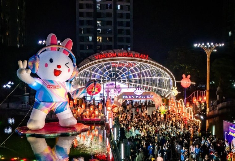 Vincom khởi động lễ hội trung thu 2024 "Moon Malliday – tùng dinh dinh, linh đình phá cỗ" ảnh 3