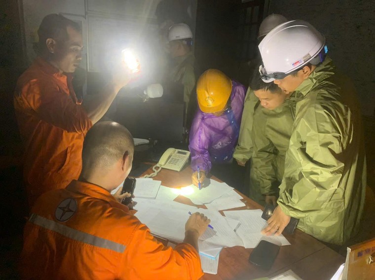 Thông tin cập nhật lúc 08h ngày 09/9/2024 về ảnh hưởng của cơn bão số 3 (Yagi) đến vận hành và cung cấp điện ảnh 1