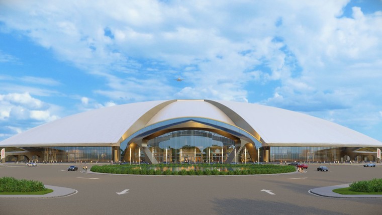 Cận cảnh Trung tâm Hội chợ Triển lãm Quốc gia sẽ hoàn thành vào tháng 7/2025 ảnh 3