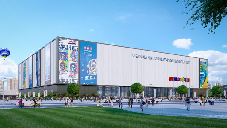 Cận cảnh Trung tâm Hội chợ Triển lãm Quốc gia sẽ hoàn thành vào tháng 7/2025 ảnh 6