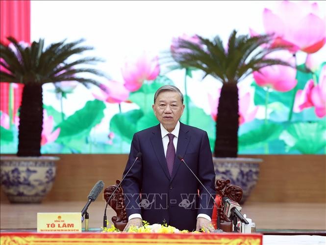 Tổng Bí thư Tô Lâm thăm và làm việc tại Quân khu 7 ảnh 1