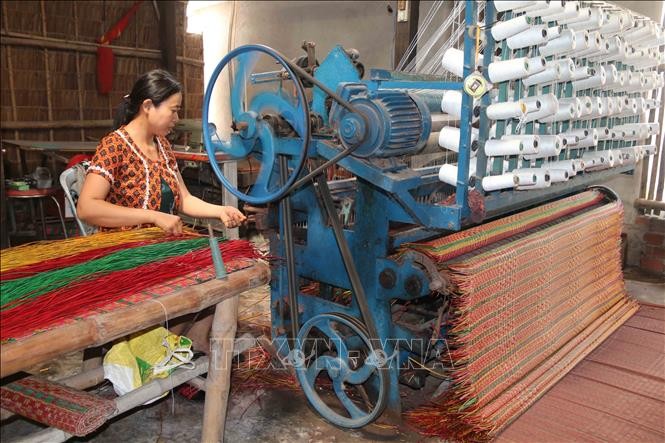 Đưa làng nghề dệt chiếu Cà Hom trở thành 'điểm sáng' trong bản đồ du lịch Trà Vinh ảnh 1