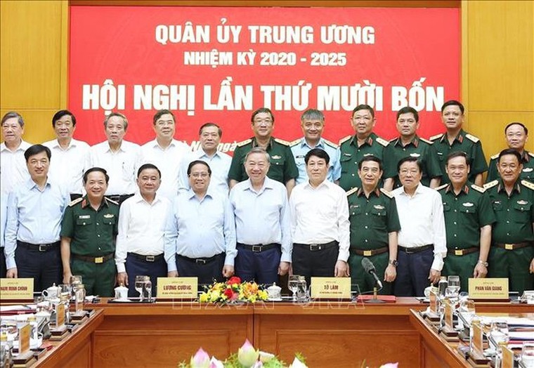 Tổng Bí thư Tô Lâm chủ trì Hội nghị Quân ủy Trung ương lần thứ 14 ảnh 3