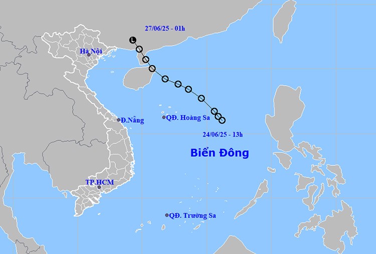 Thời tiết ngày 27/6: Cảnh báo mưa lớn tại Bắc Bộ, nguy cơ ngập úng, sạt lở đất ảnh 1