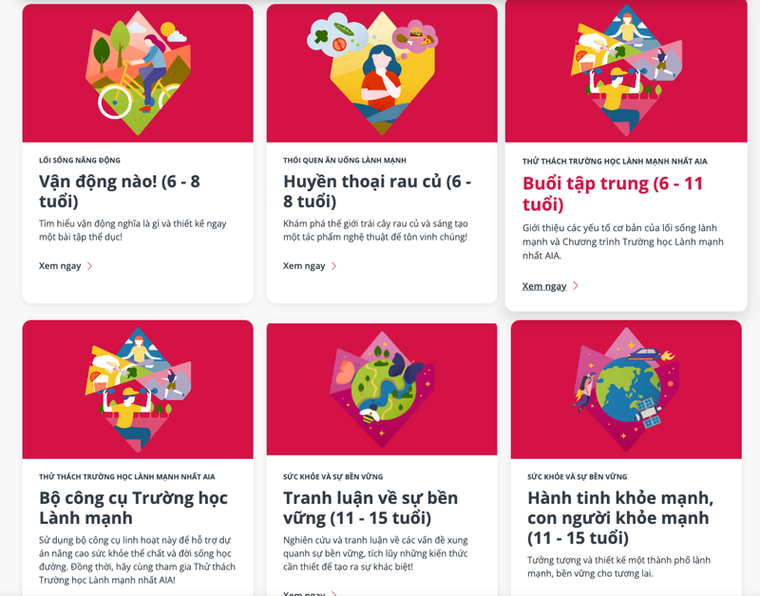 Trường học lành mạnh nhất AIA: Hành trình 3 năm gieo mầm sống khoẻ ảnh 1