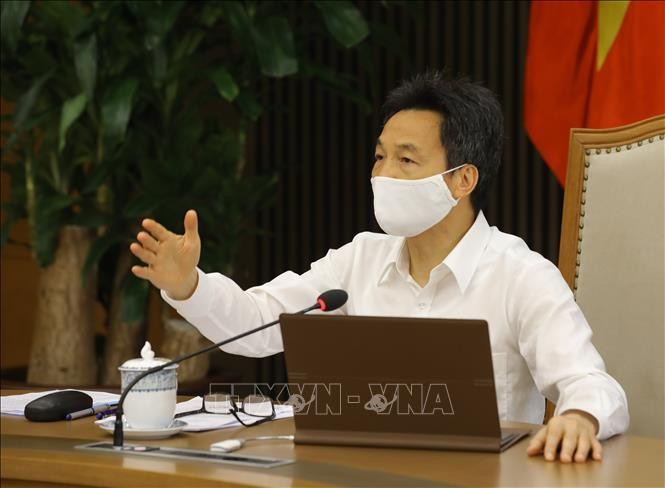 Phó Thủ tướng Vũ Đức Đam chủ trì họp Thường trực BCĐ Quốc gia phòng, chống dịch COVID-19 ảnh 2