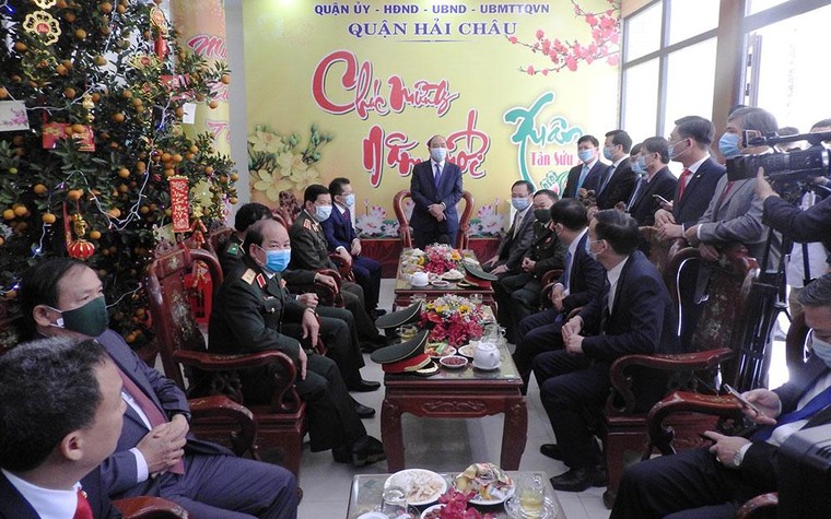 Thủ tướng Nguyễn Xuân Phúc thăm, chúc Tết tại Đà Nẵng ảnh 2