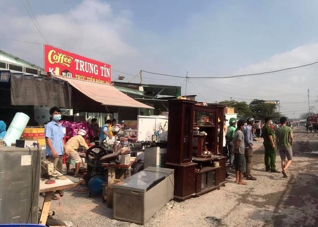 Bình Dương: hỏa hoạn thiêu rụi nhiều ki-ốt ảnh 1