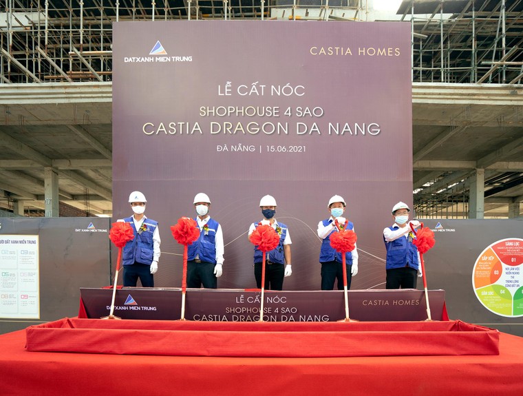 Không bị ảnh hưởng bởi Covid-19, cứ 1 tháng Đất Xanh Miền Trung cất nóc 1 dự án nhà ở hạng sang ảnh 1