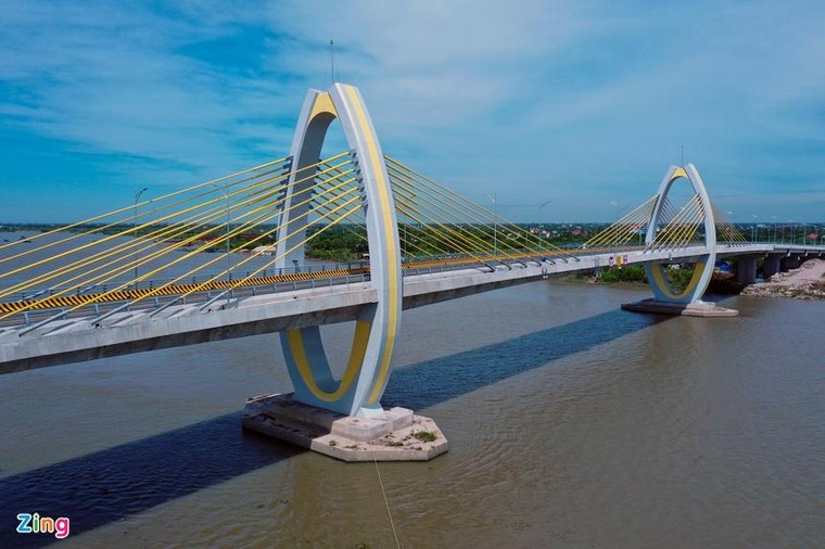 Sắp thông xe cầu 400 tỷ nối Hải Phòng - Hải Dương ảnh 1