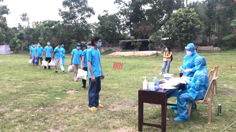 Thanh Hóa tổ chức tiếp nhận 343 công dân về nước ảnh 1