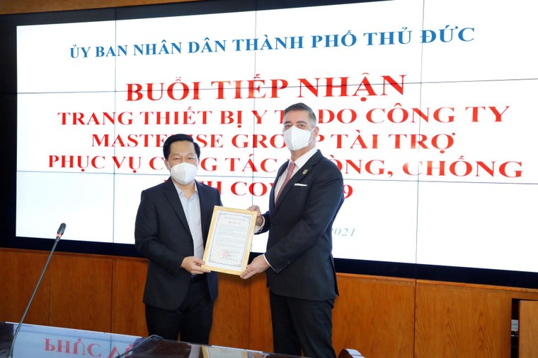Master Group hỗ trợ y tế tuyến đầu các trang thiết bị y tế trị giá 23 tỷ ảnh 1