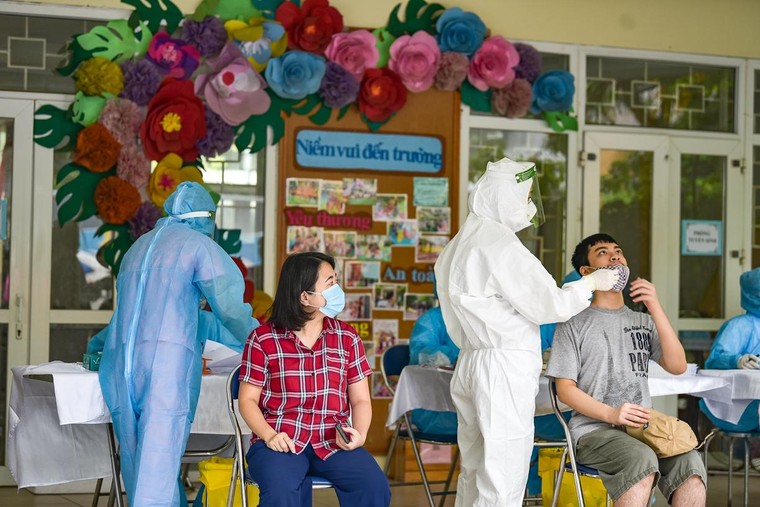 Hà Nội thực hiện 7 ngày cao điểm xét nghiệm diện rộng 300.000 người ảnh 3