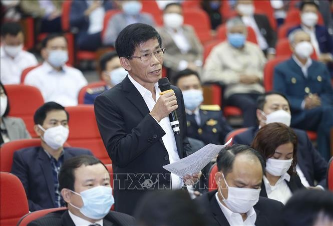 Chủ tịch Quốc hội Vương Đình Huệ tiếp xúc cử tri Hải Phòng ảnh 6