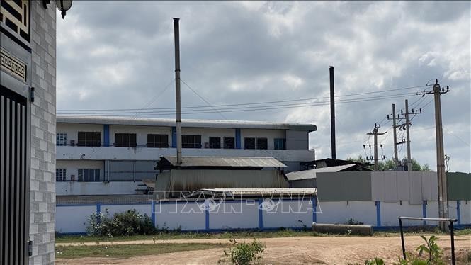 Bình Định: Người dân bức xúc vì phải sống chung với mùi hôi, khét từ lò đốt của công ty may ảnh 1