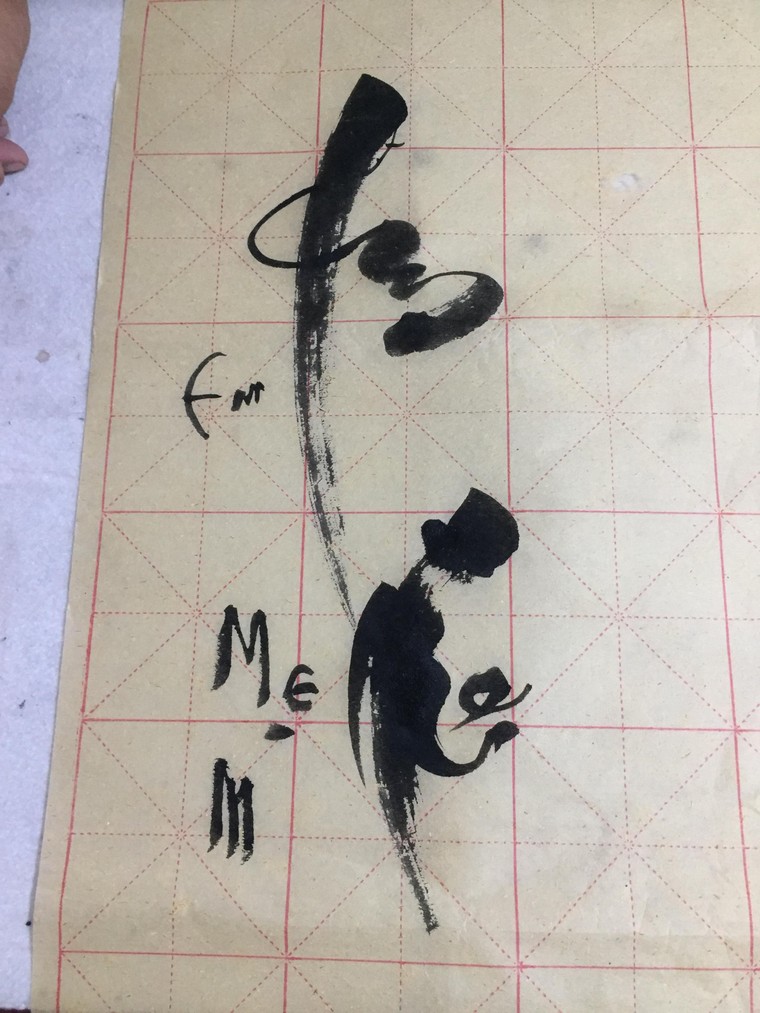 Đi tìm hình cho thư pháp Quốc ngữ ảnh 3