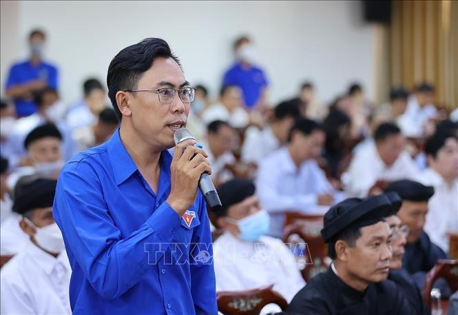 Thủ tướng Phạm Minh Chính tiếp xúc cử tri thành phố Cần Thơ ảnh 9