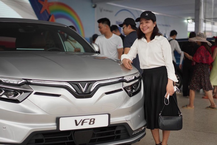 1.000 xe VinFast “chiếm sóng” sự kiện kỉ lục xếp bản đồ Việt Nam ảnh 12