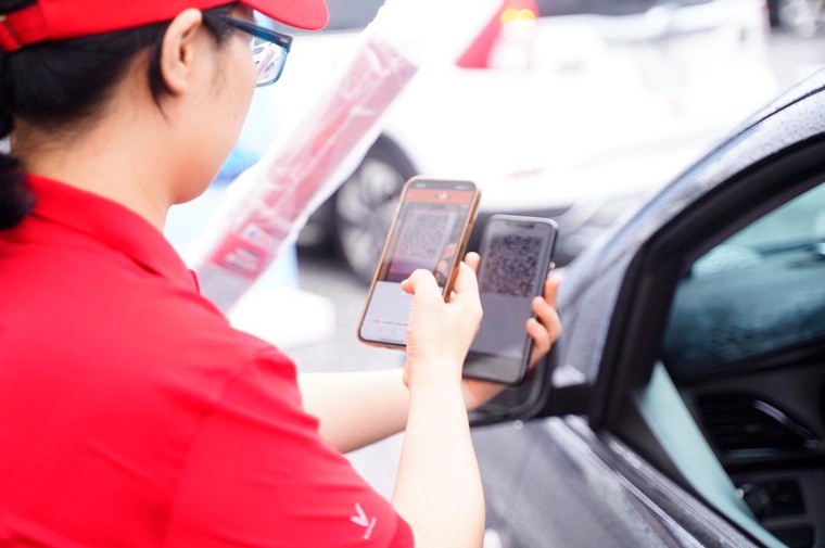 1.000 xe VinFast “chiếm sóng” sự kiện kỉ lục xếp bản đồ Việt Nam ảnh 2