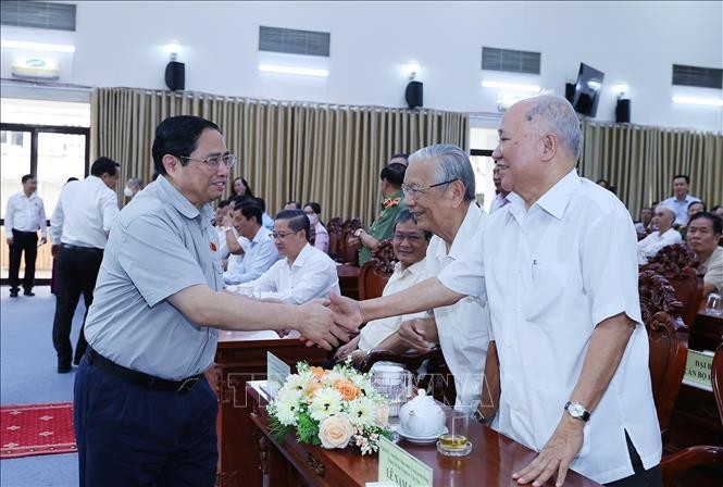Thủ tướng Phạm Minh Chính tiếp xúc cử tri thành phố Cần Thơ ảnh 3