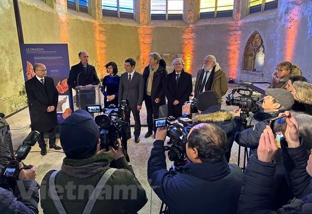 Quảng bá di sản Hoàng thành Thăng Long tại Provins của Pháp ảnh 1